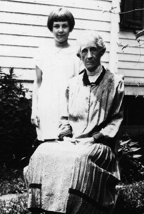 Ann Dean Coles with her great grand-daughter